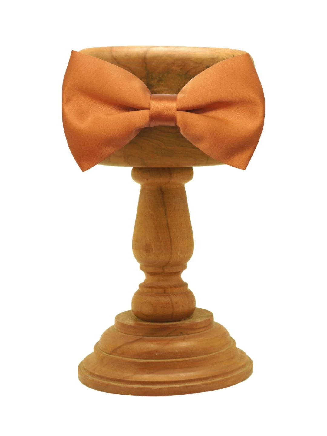 Orange Pre-Tied Bow Tie for Men