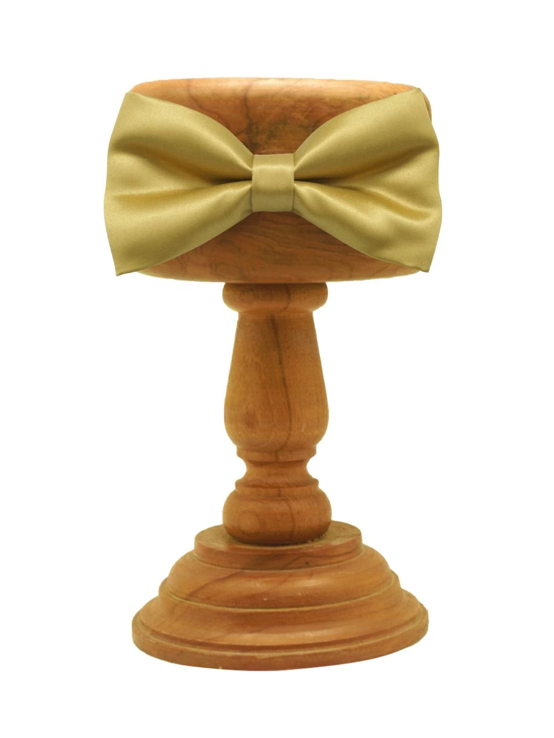 Gold Pre-Tied Bow Tie for Men