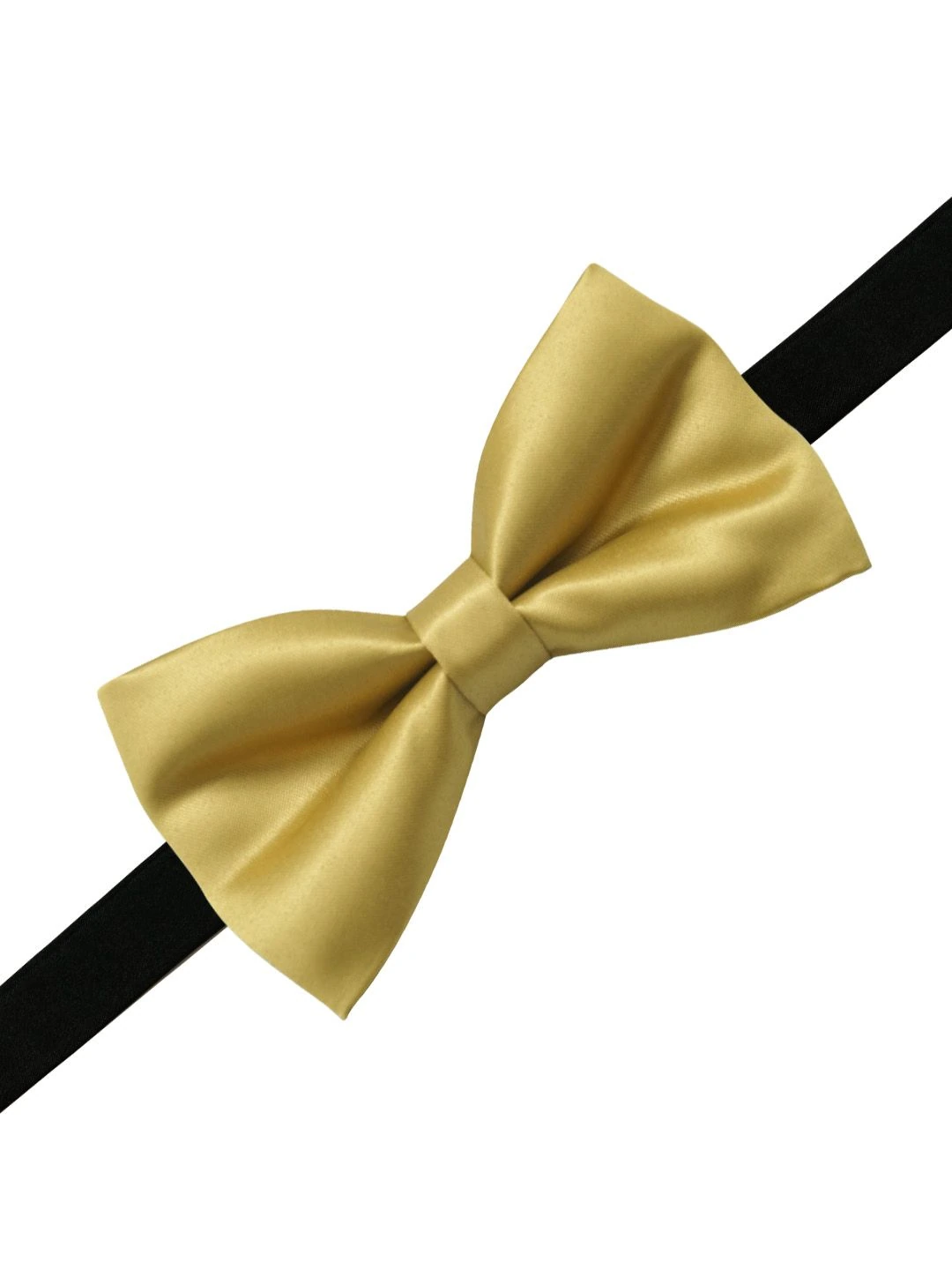 Gold Pre-Tied Bow Tie for Men