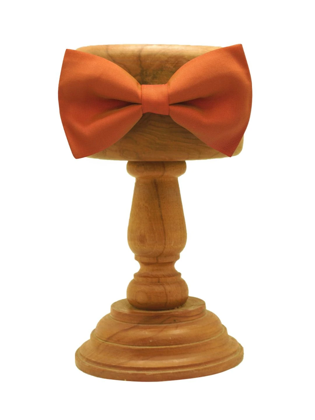 Orange Pre-Tied Bow Tie for Men