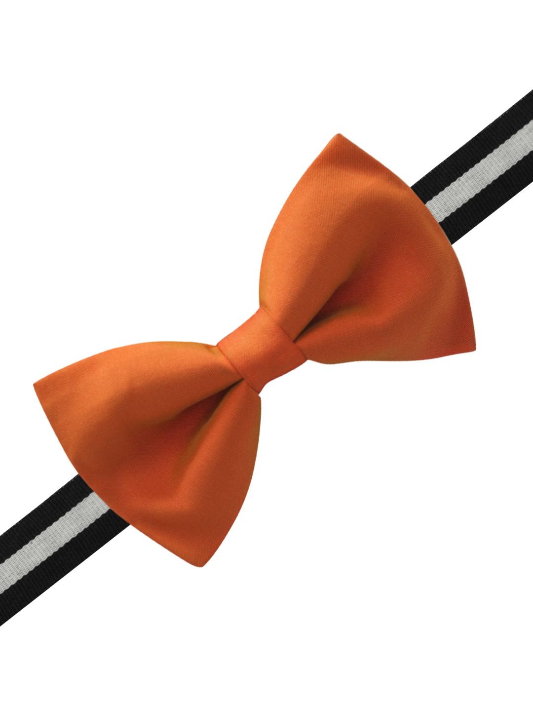 Orange Pre-Tied Bow Tie for Men