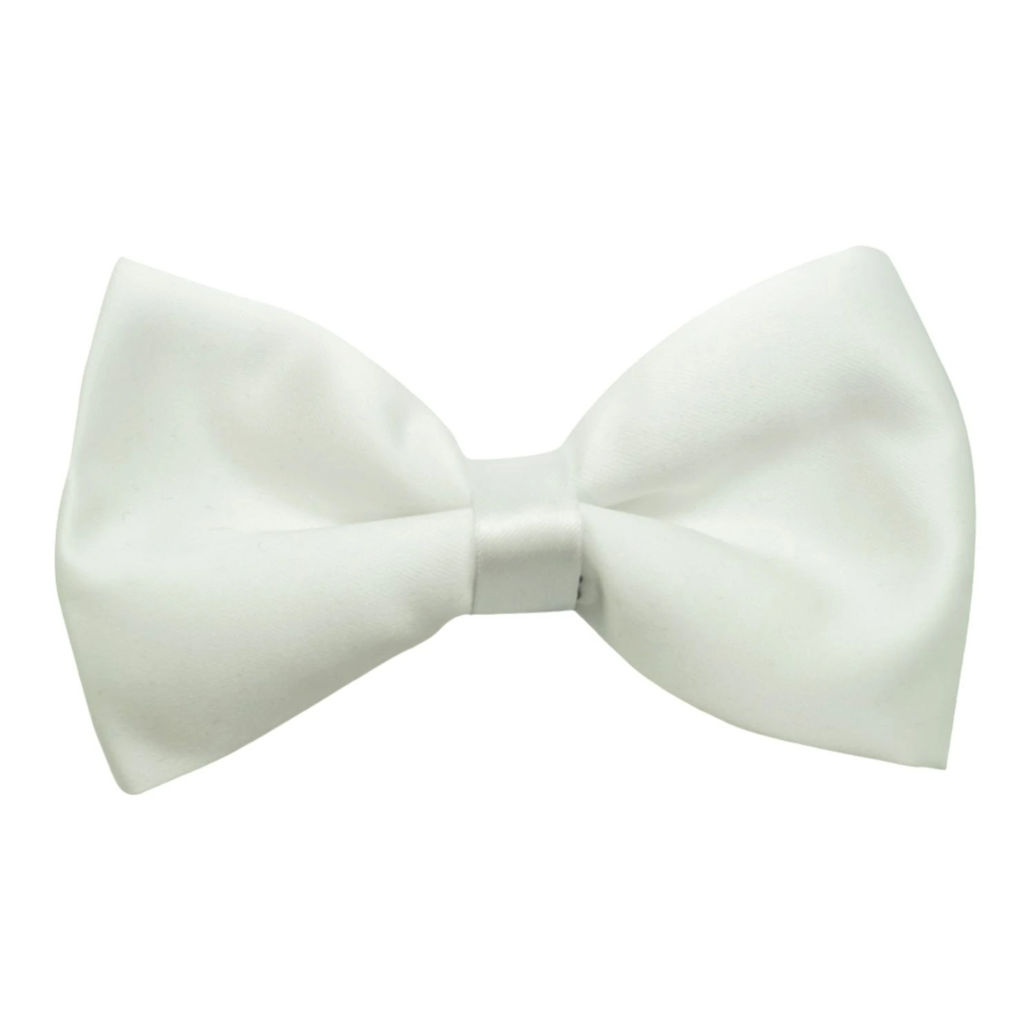 White Pre-Tied Bow Tie for Men
