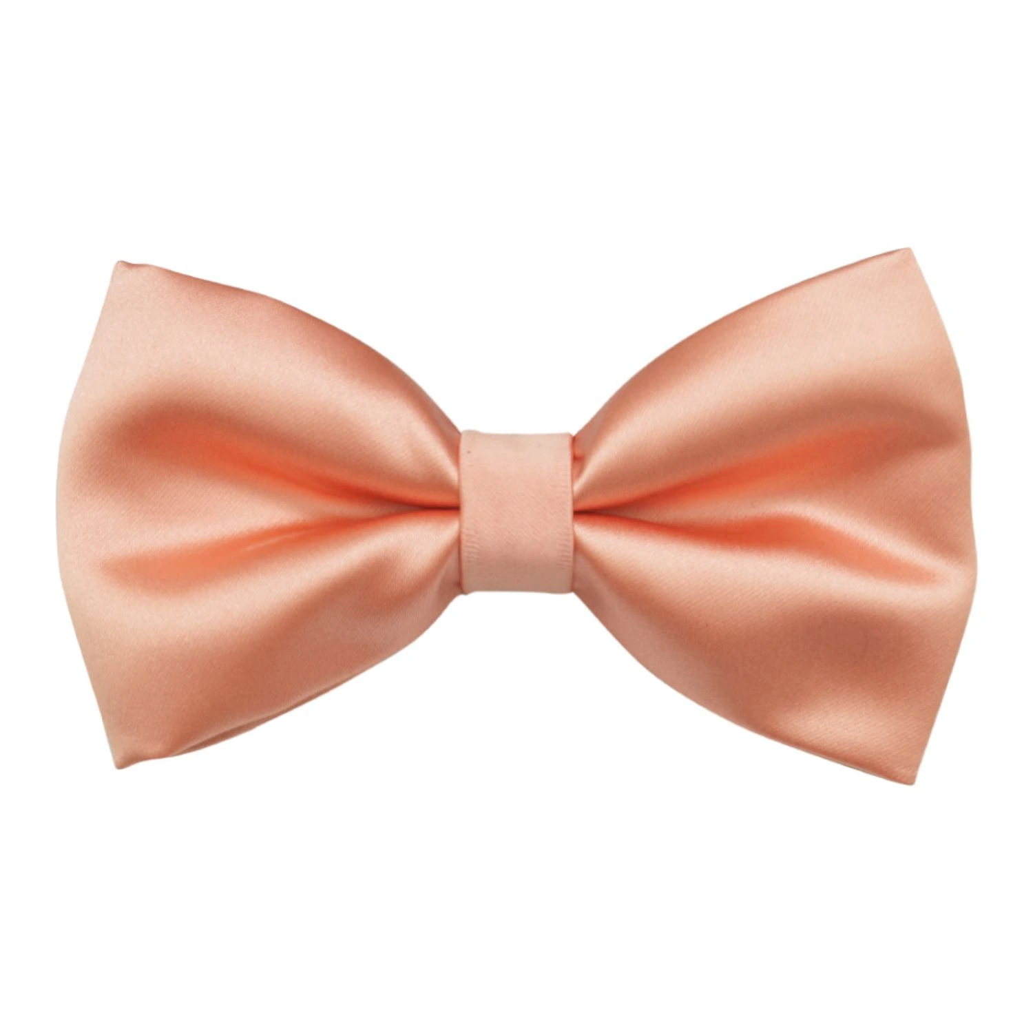 Peach Pre-Tied Bow Tie for Men