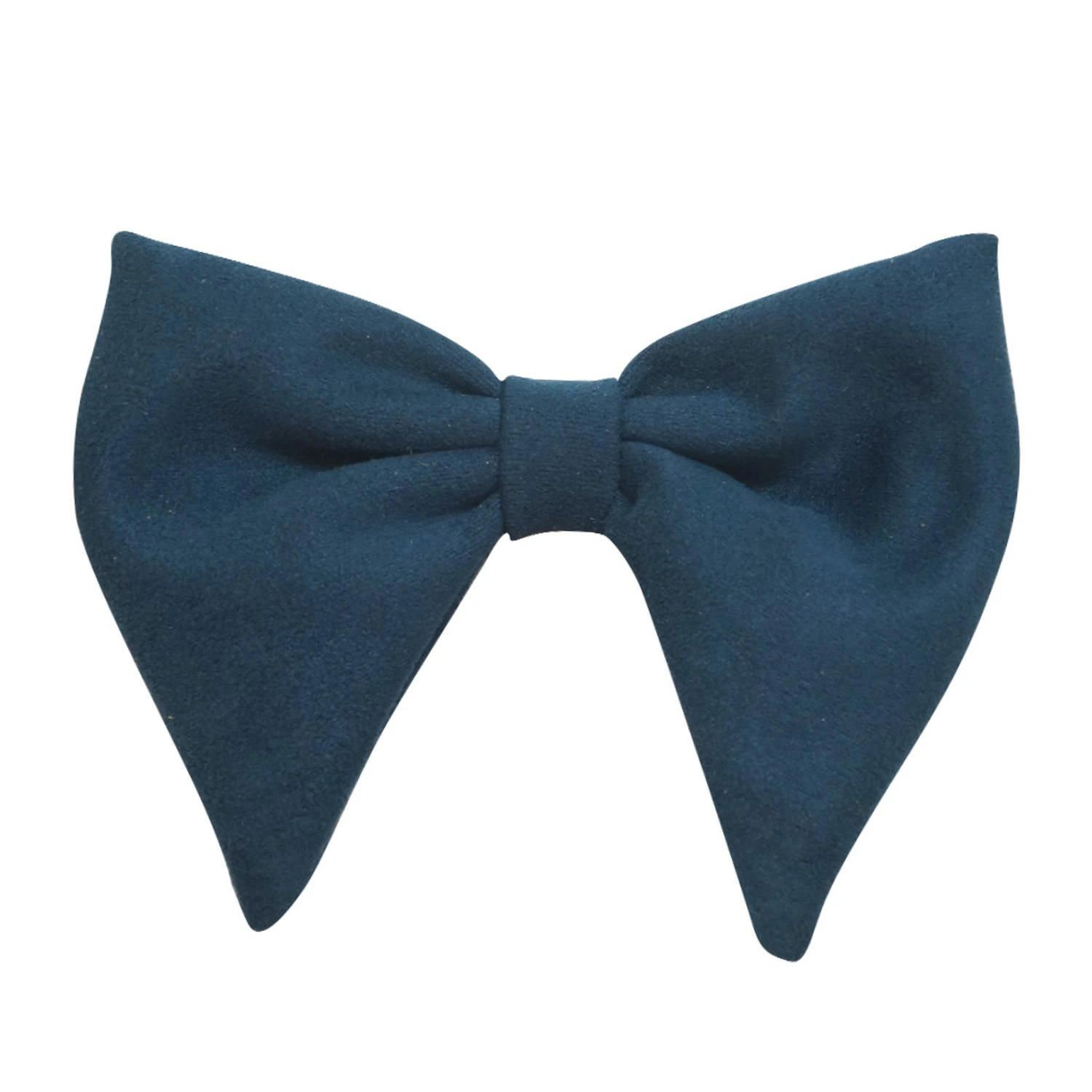 Blue Suede Pre-Tied Bow Tie for Men