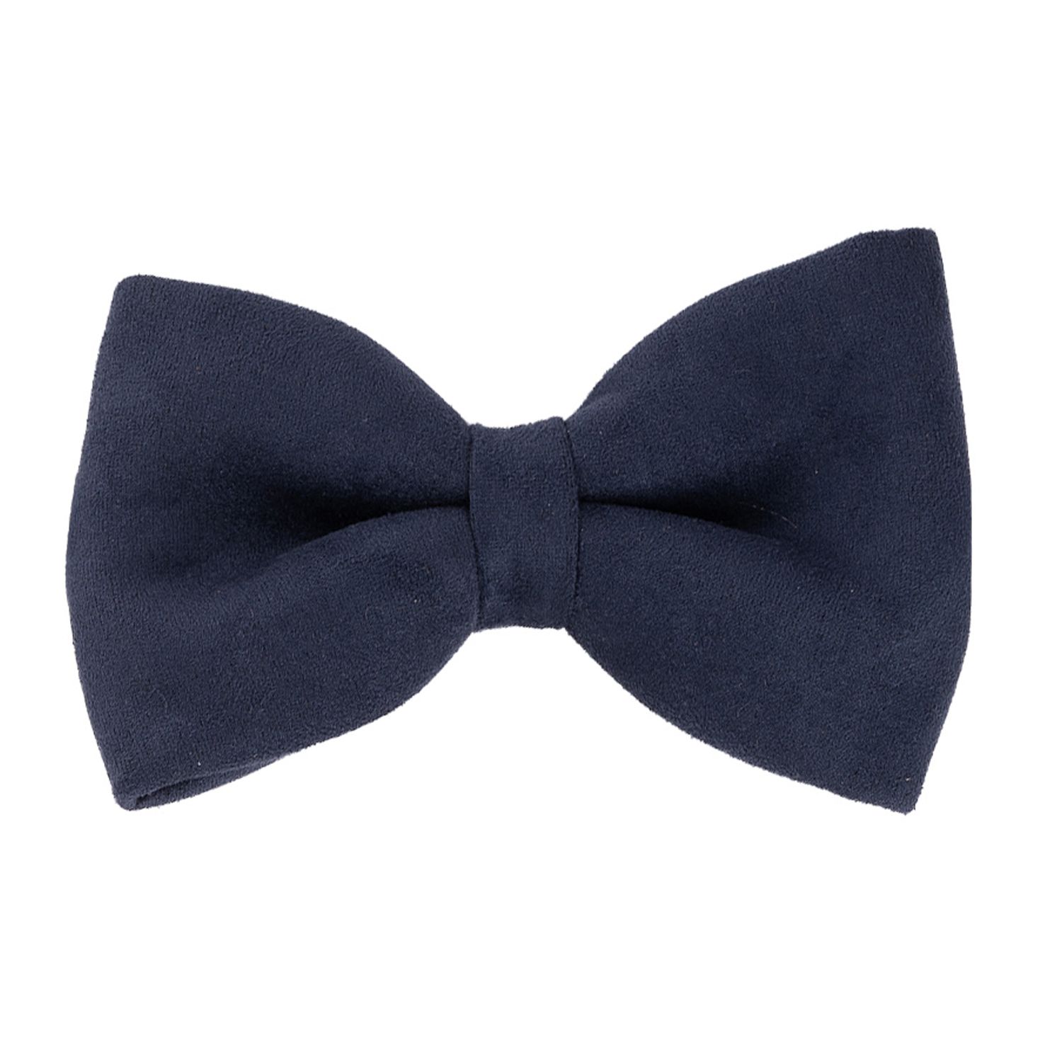 Blue Suede Pre-Tied Bow Tie for Men