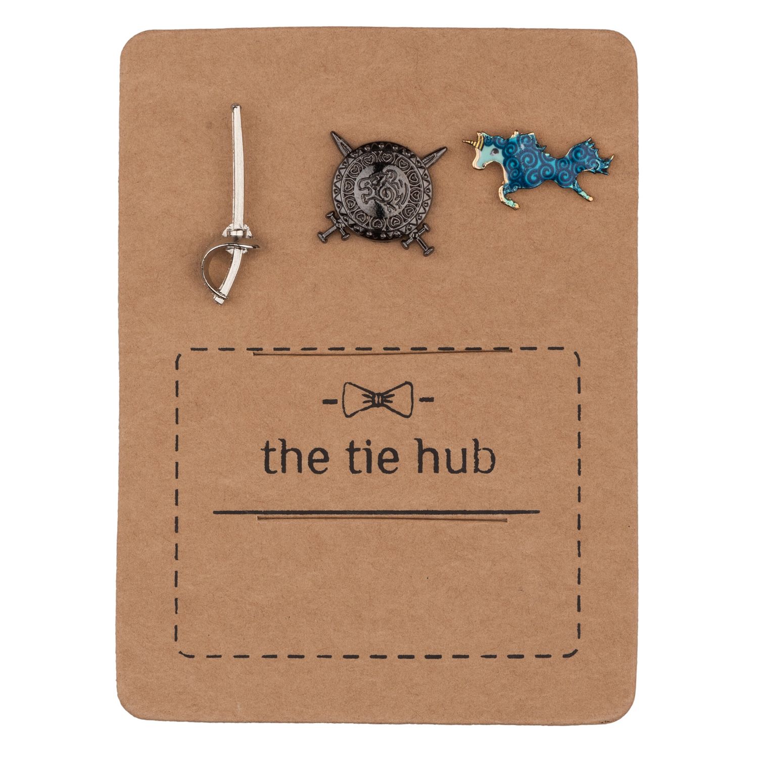 3 Piece Brooch (Set of 3) for Men