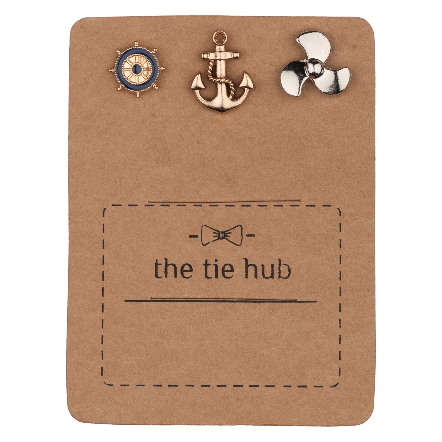 3 Piece Brooch (Set of 3) for Men