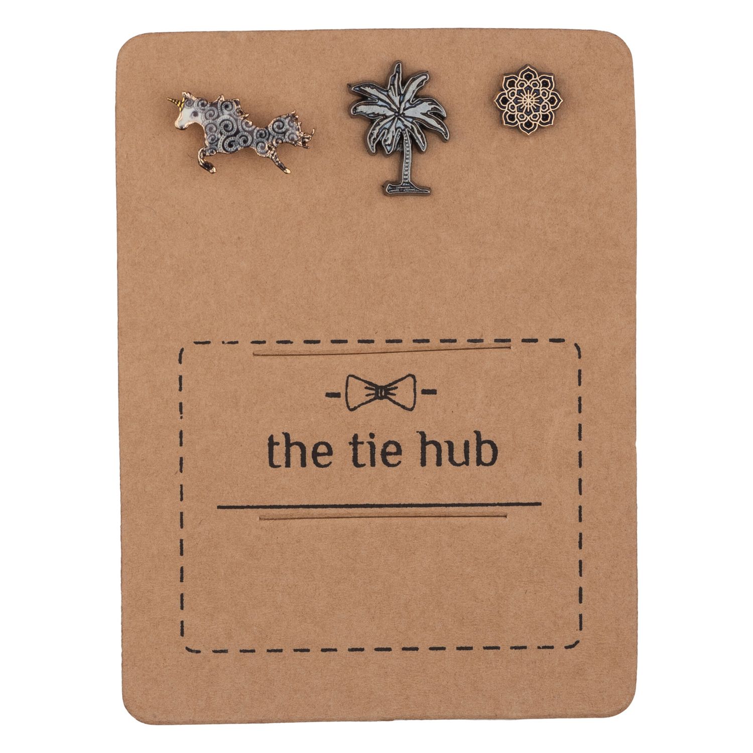 3 Piece Brooch (Set of 3) for Men