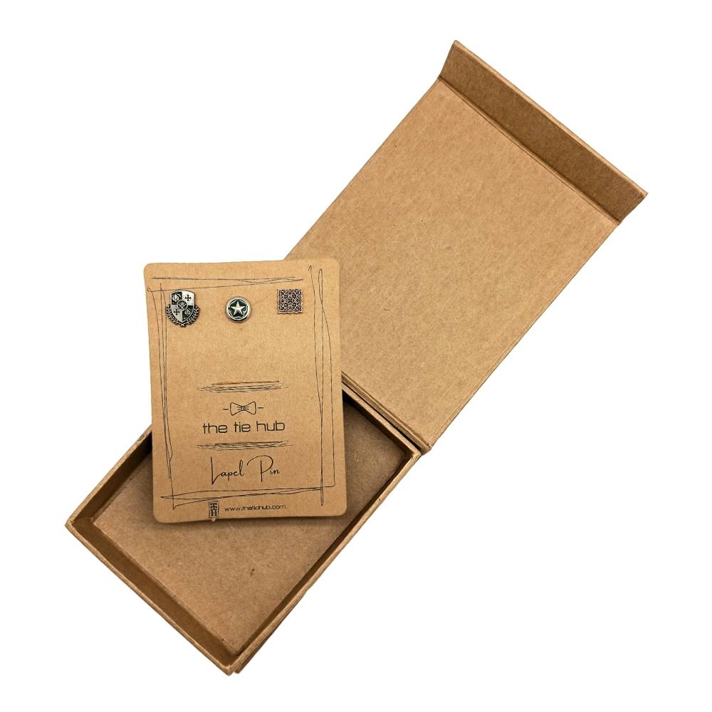 Classic Lapel Pin (Set of 3) with Vintage-Inspired Designs for Men