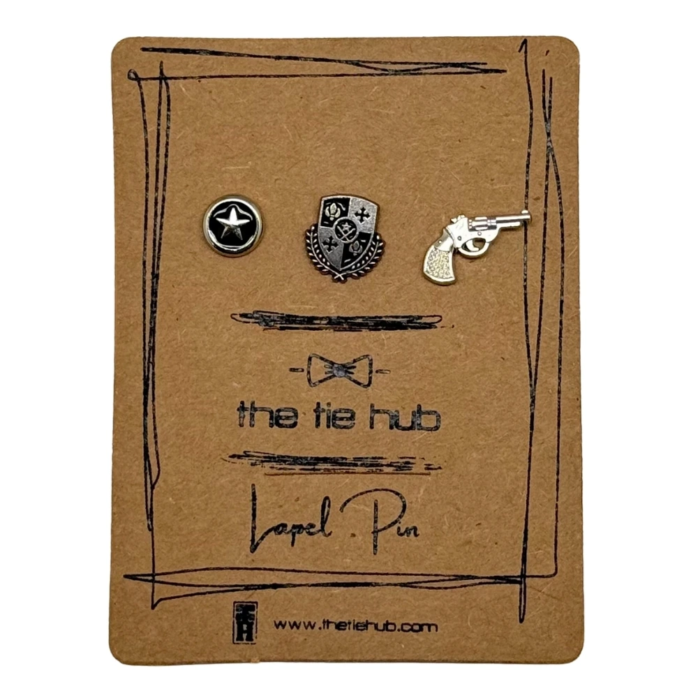 Multi Lapel Pin Combo Set for Men
