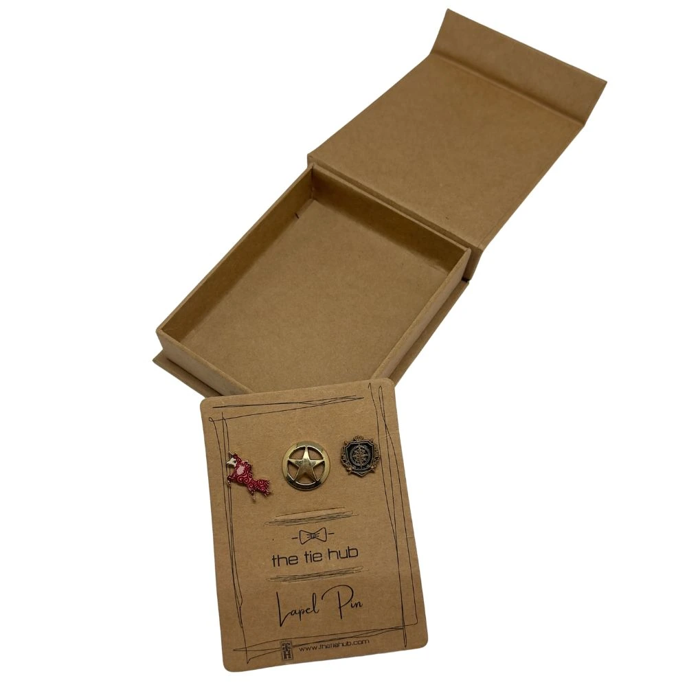 Gold Lapel Pin Combo Set for Men