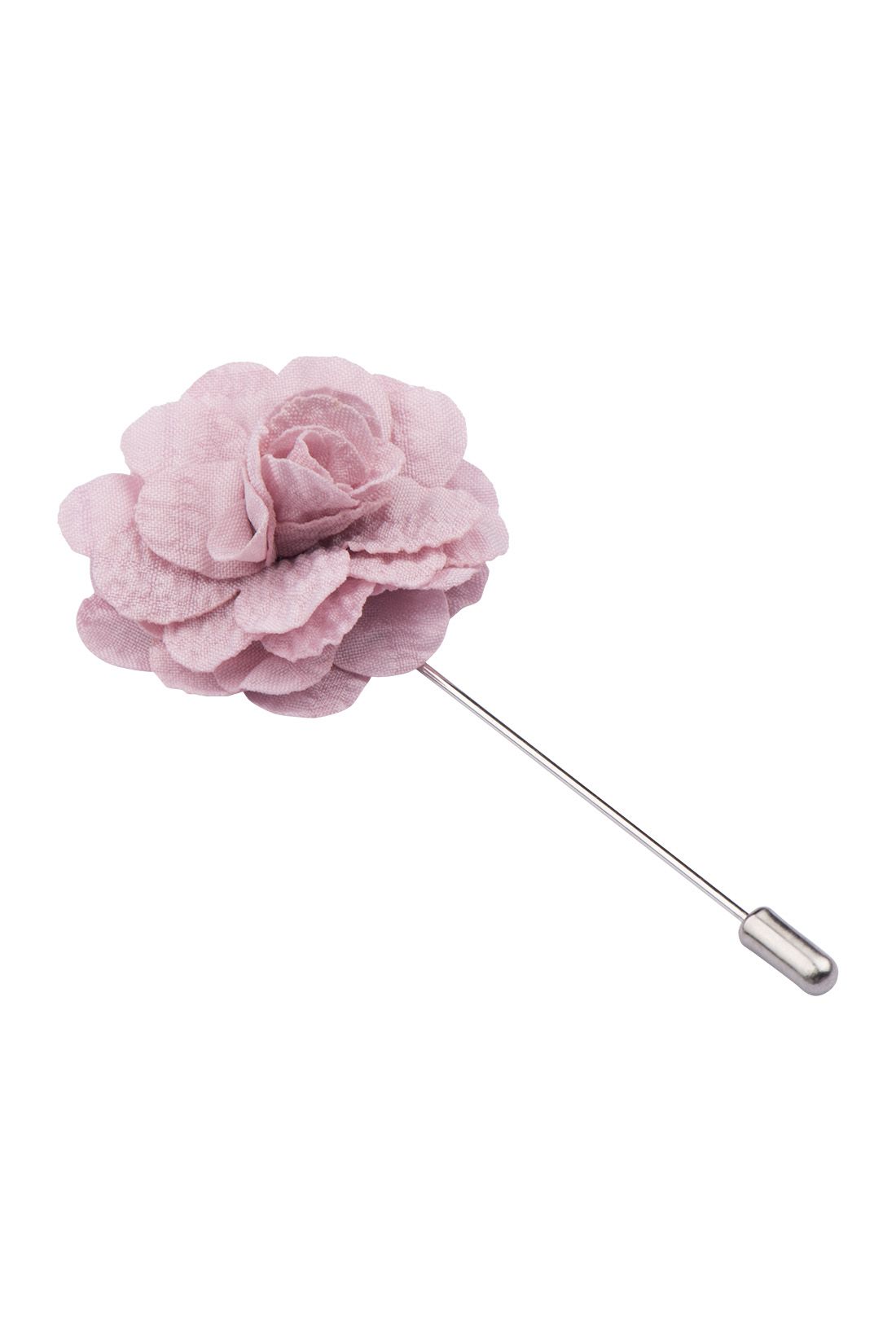 Crocus Pink Flower Lapel Pin for Men