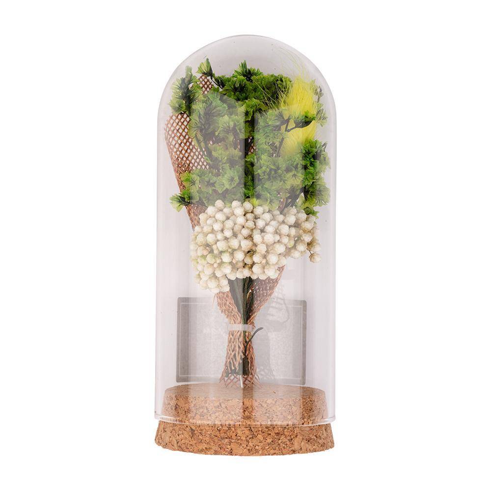 Baby Breath Green Flower Boutonniere for Men