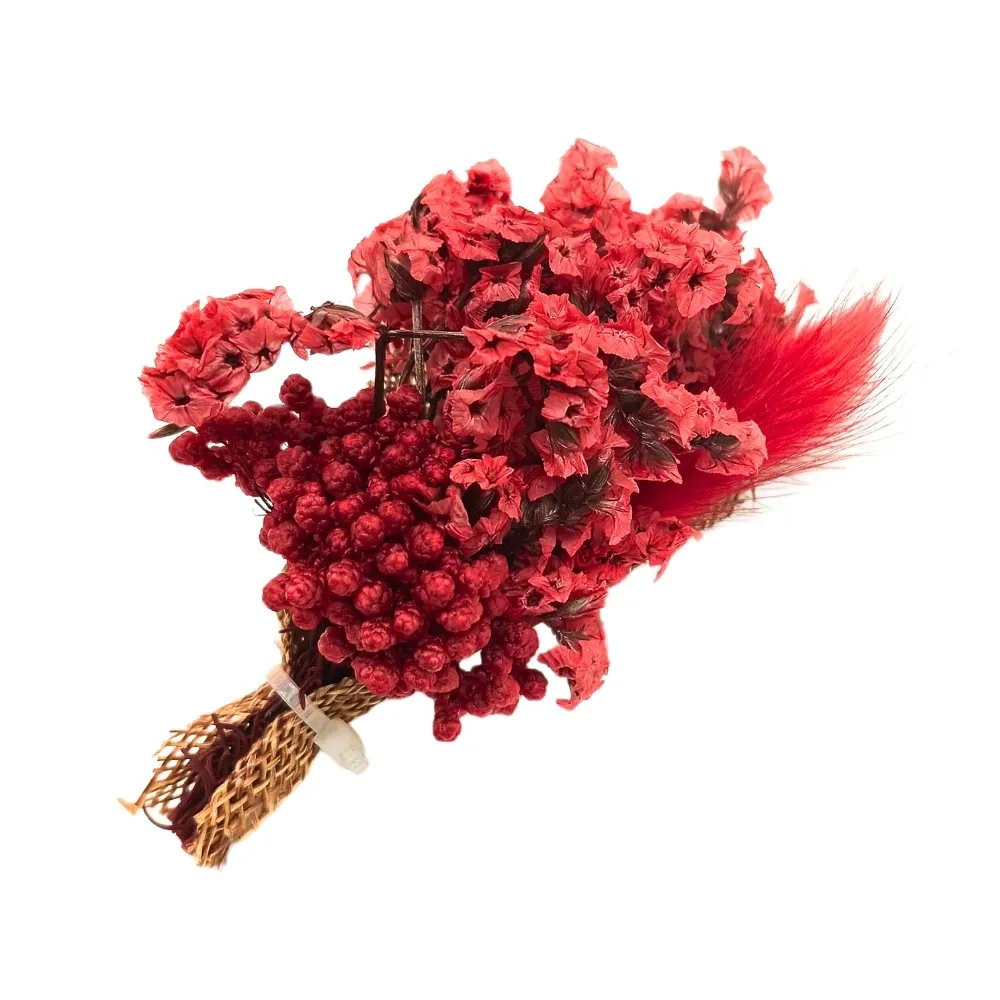 Bold Red Artificial Flower Boutonniere for Weddings and Formal Events for Men