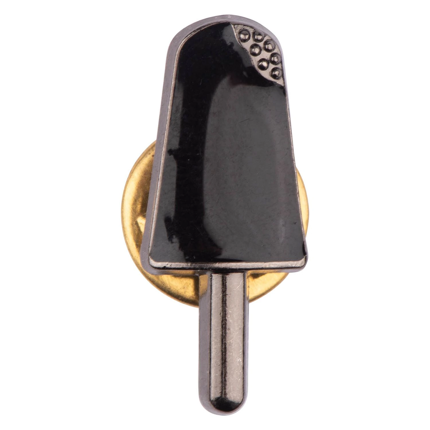 Candy Icecream Black Brass Lapel Pin for Men