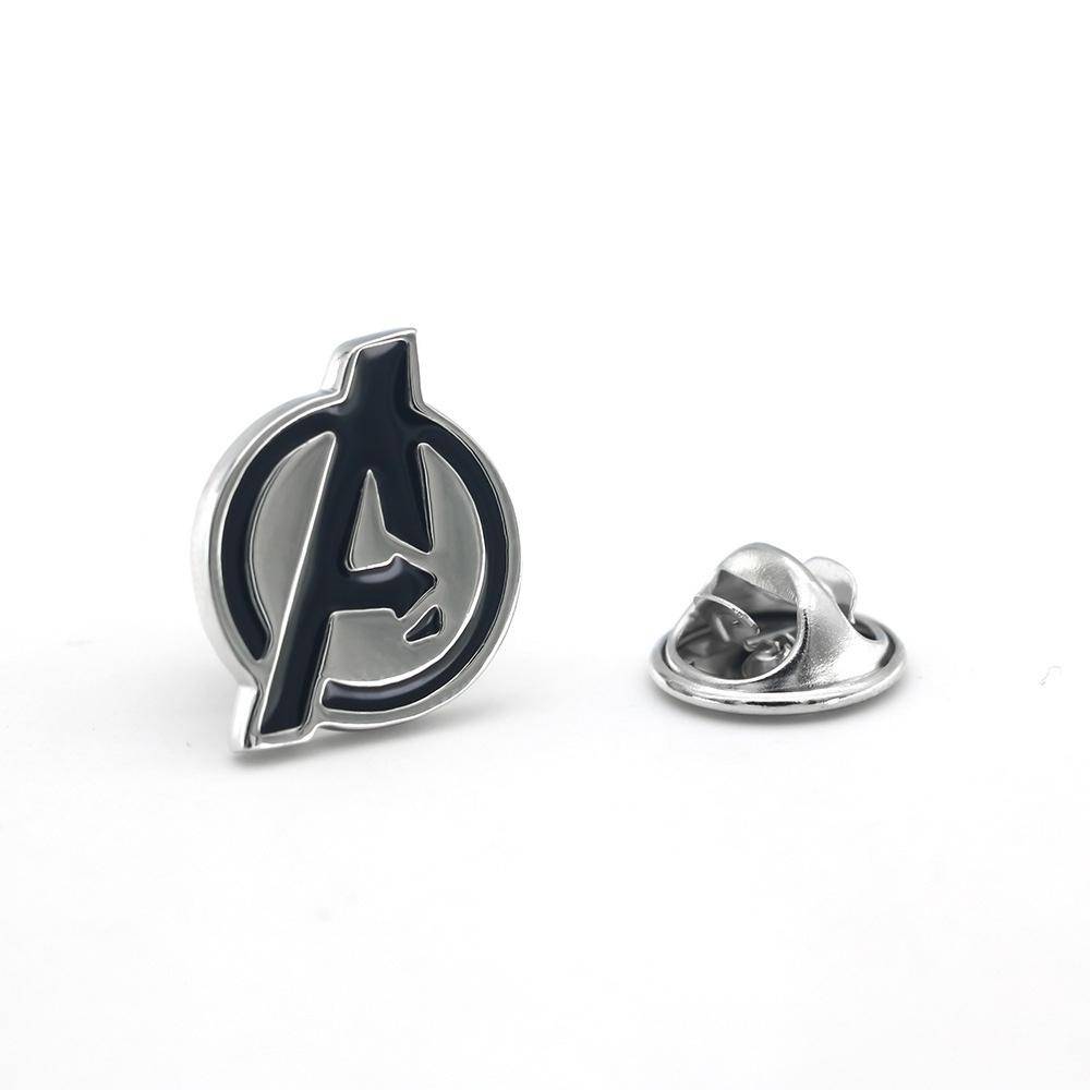 A Sysmbol Silver Brass Lapel Pin for Men