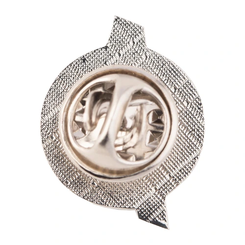 A Sysmbol Silver Brass Lapel Pin for Men