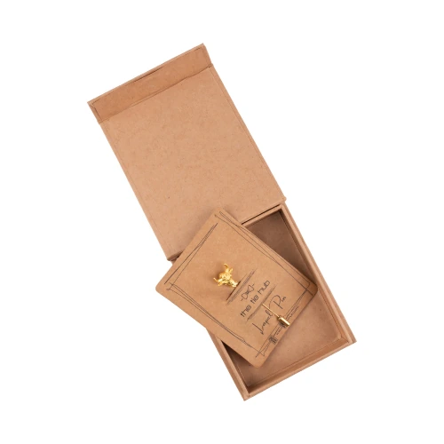 Bull Head Gold Metal Brass Lapel Pin for Men