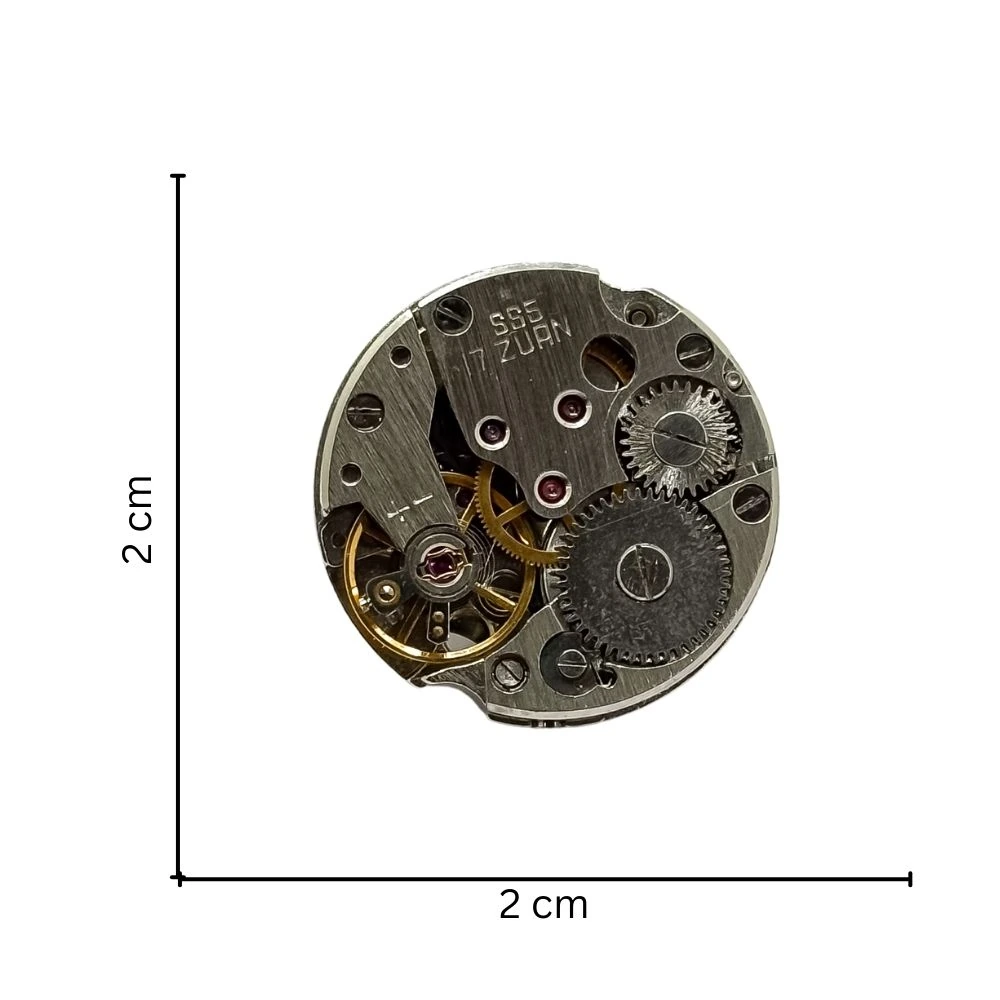 Steampunk Watch Mechanism Brass Lapel Pin for Men