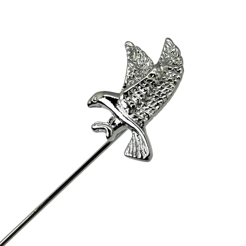 Silver Lapel Pin for Men