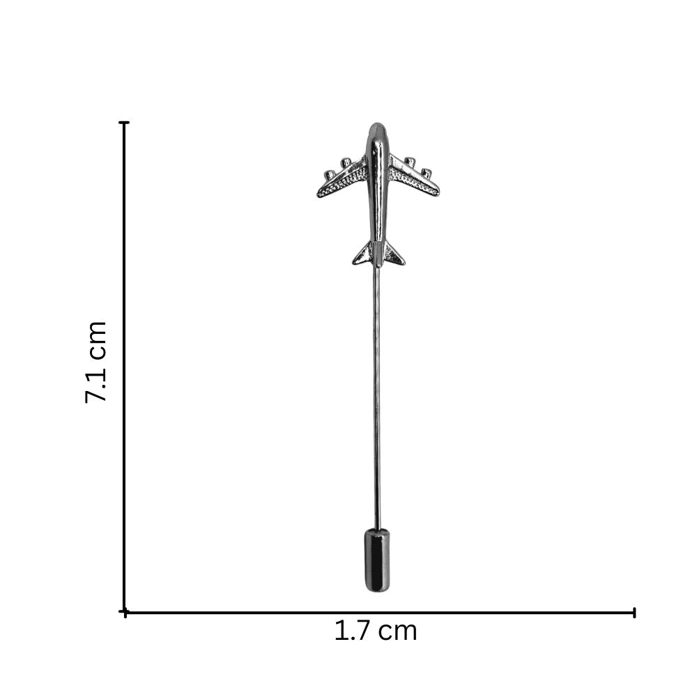 Flying Aircraft Metal Brass Lapel Pin for Men