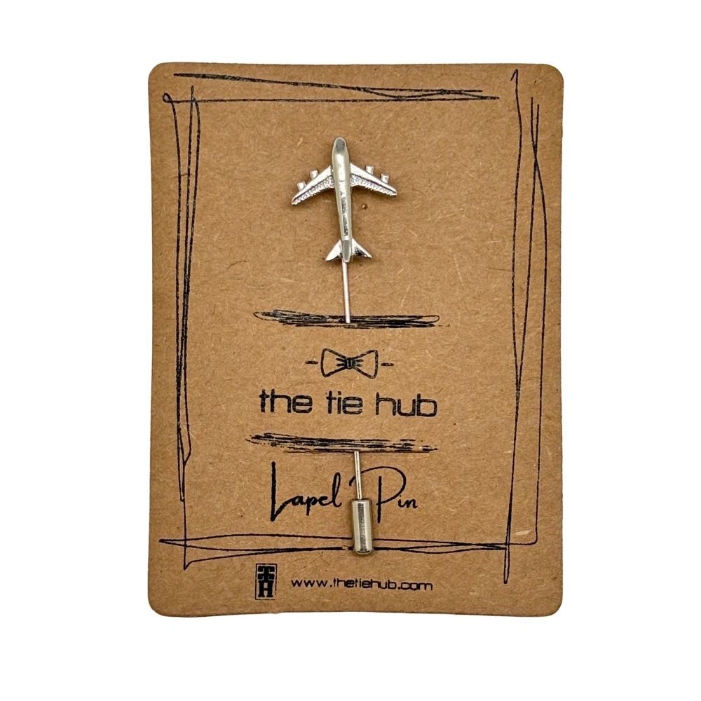 Flying Aircraft Metal Brass Lapel Pin for Men