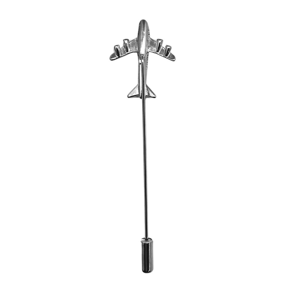 Flying Aircraft Metal Brass Lapel Pin for Men