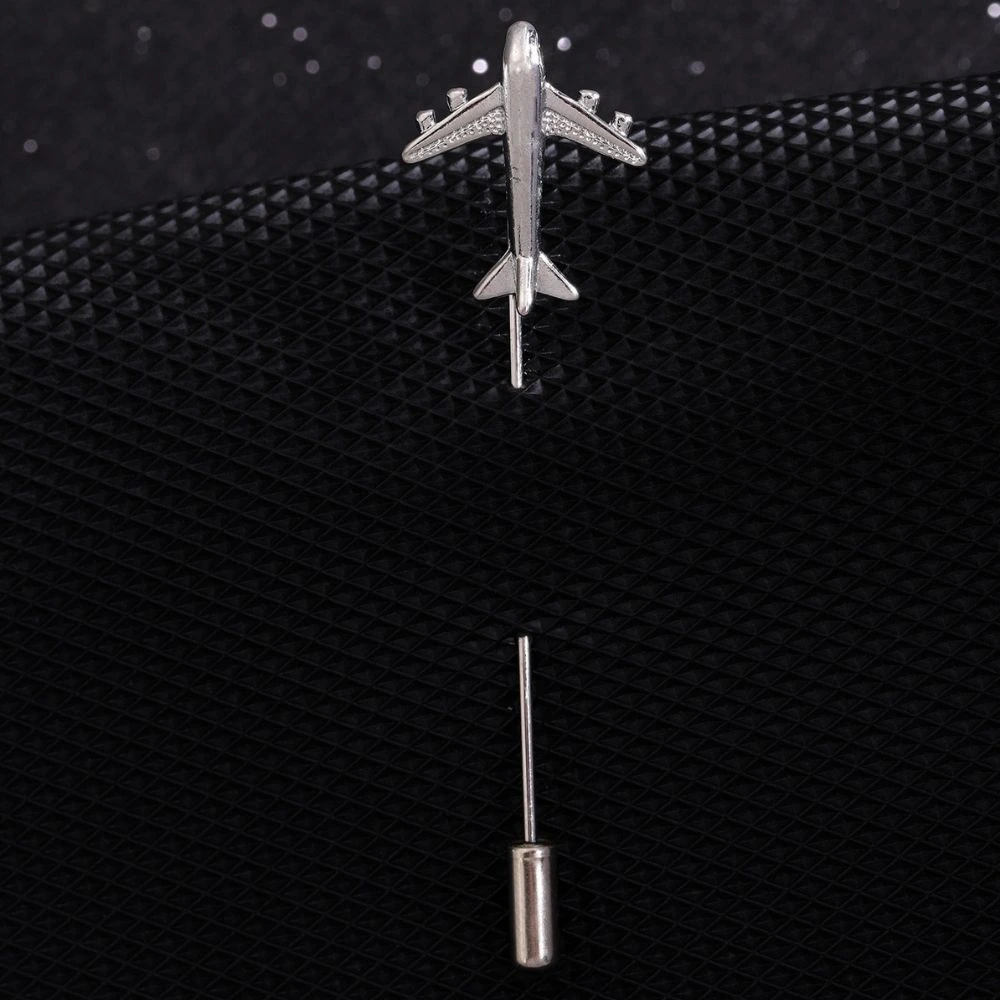 Flying Aircraft Metal Brass Lapel Pin for Men