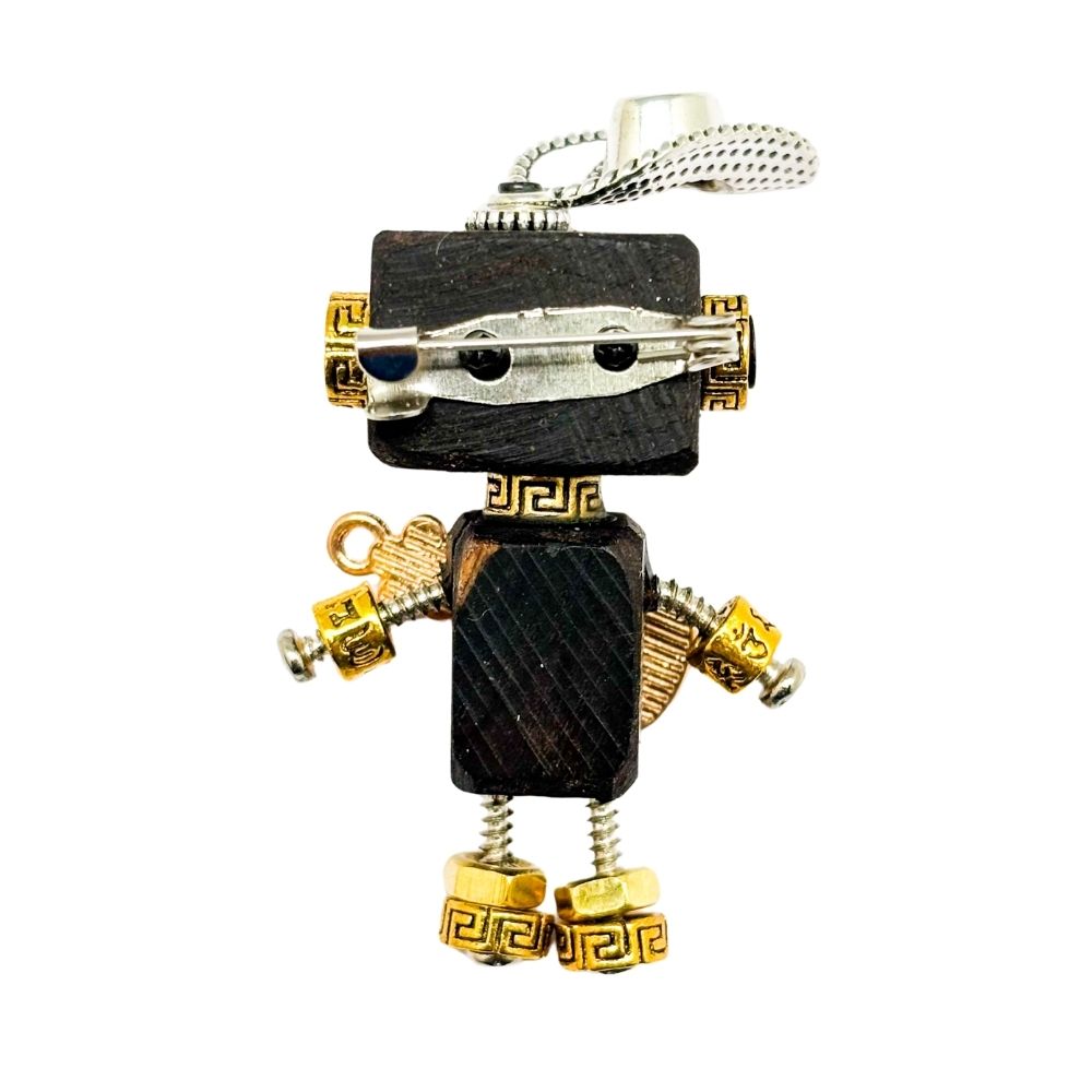 Black Lapel Pin for Men