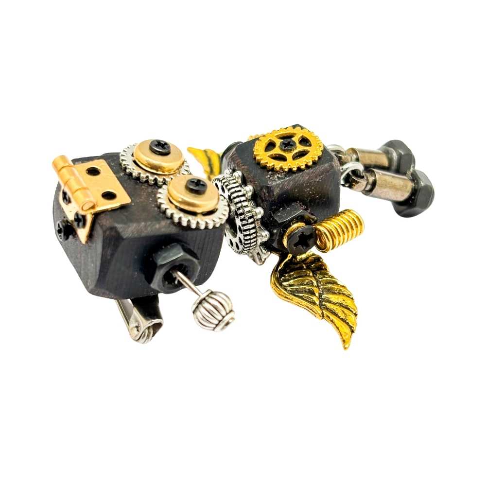 Black Lapel Pin for Men