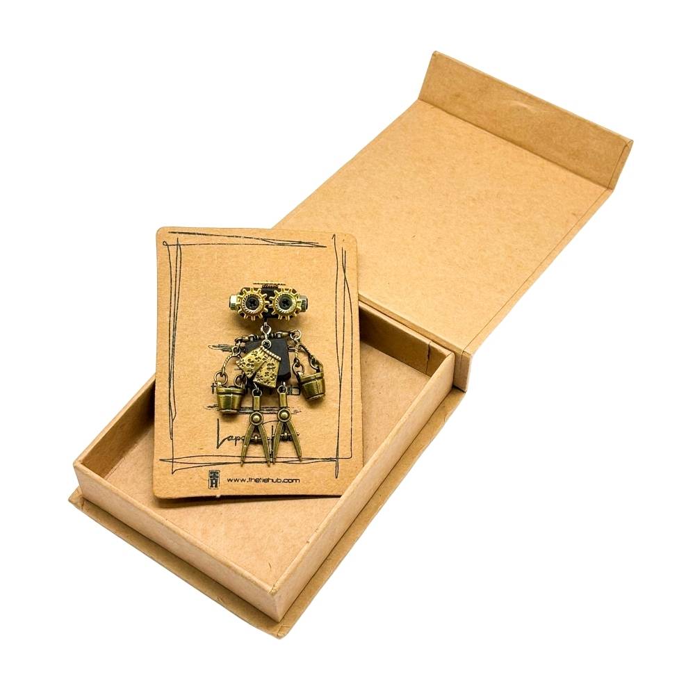 Black Lapel Pin for Men