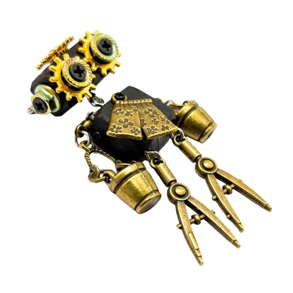Black Lapel Pin for Men