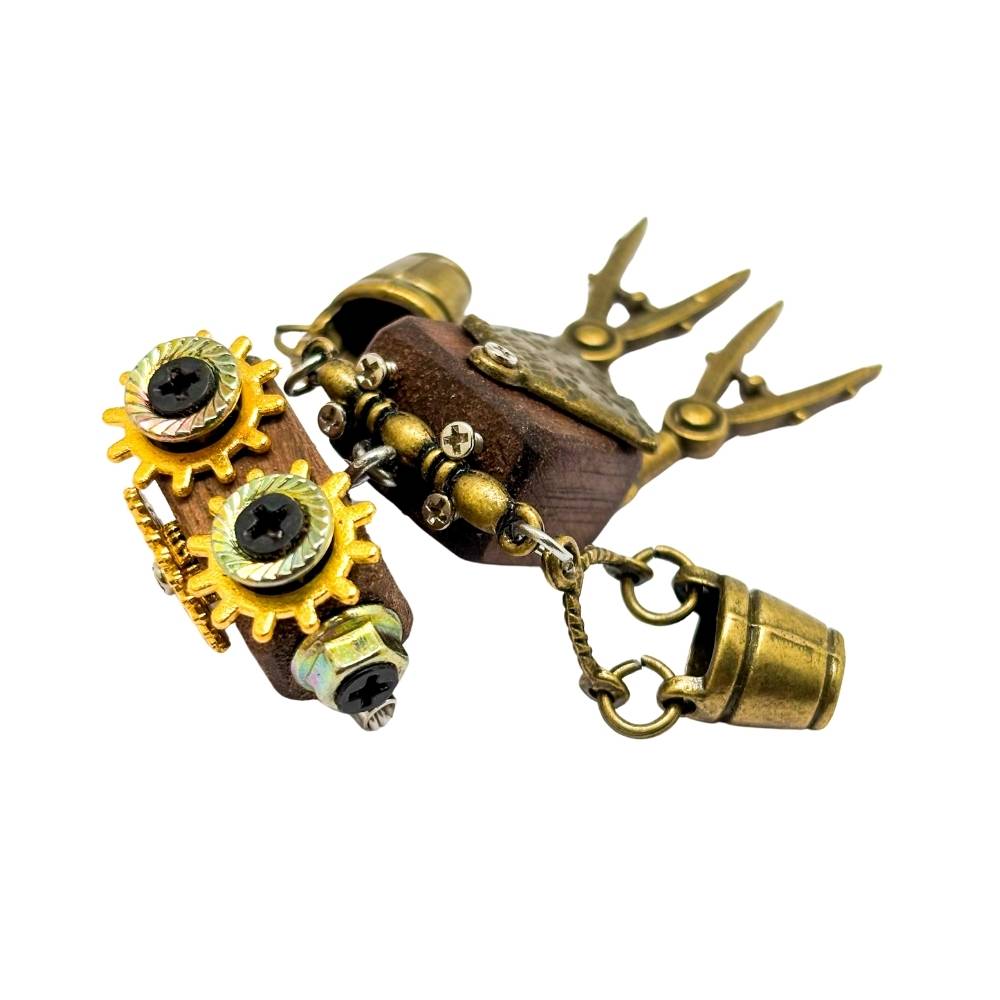 Brown Lapel Pin for Men