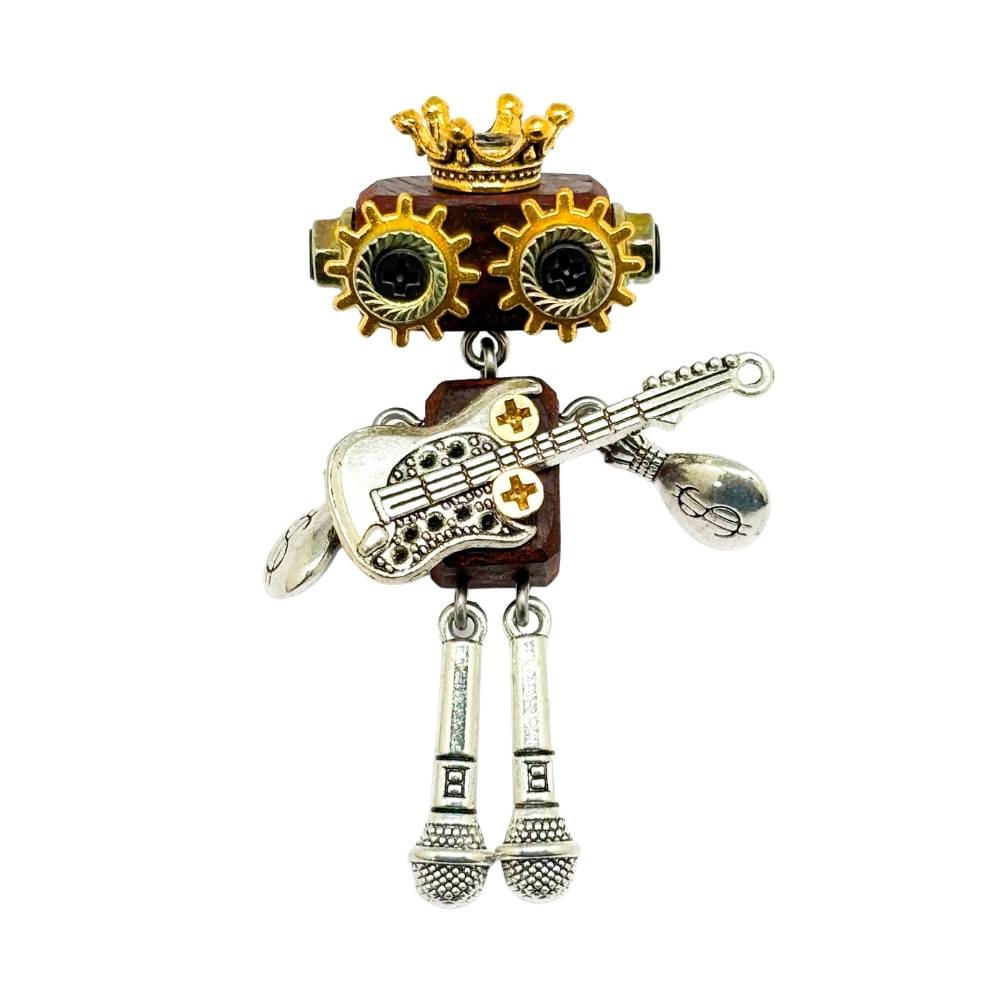 Black Lapel Pin for Men