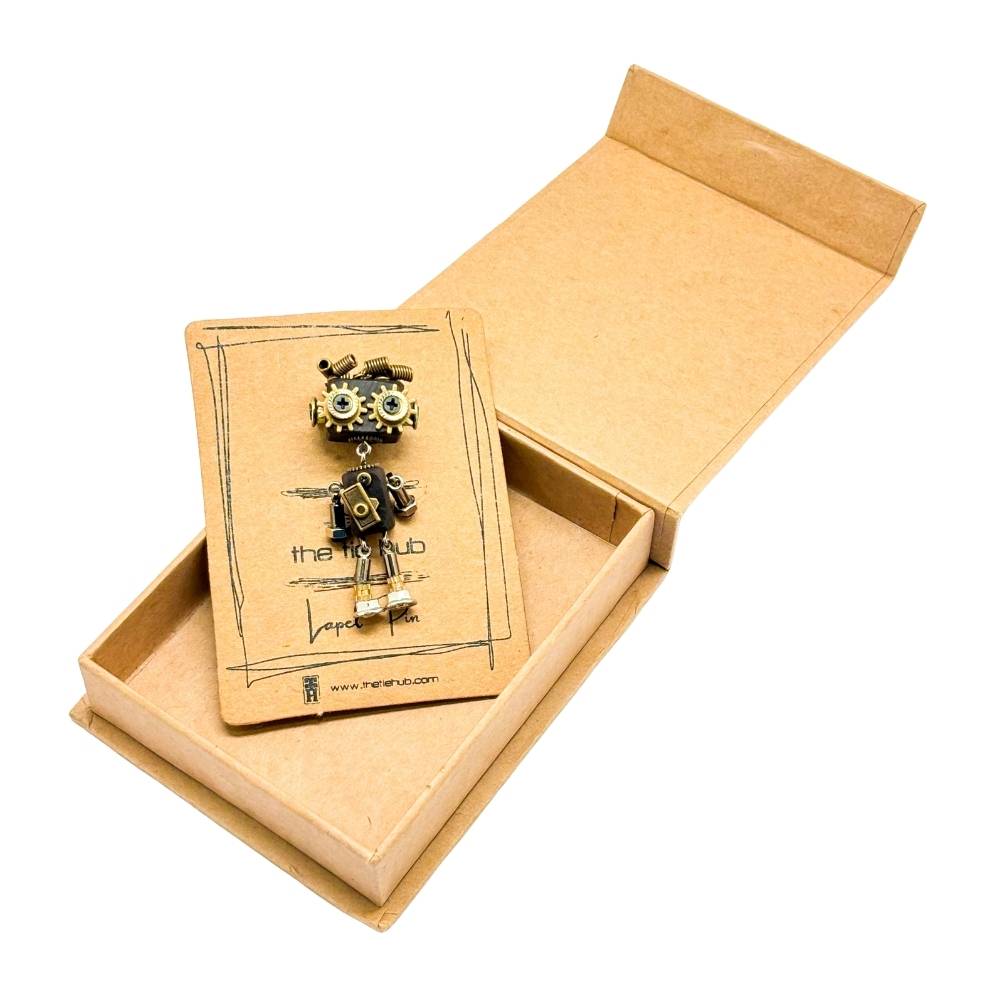 Black Lapel Pin for Men
