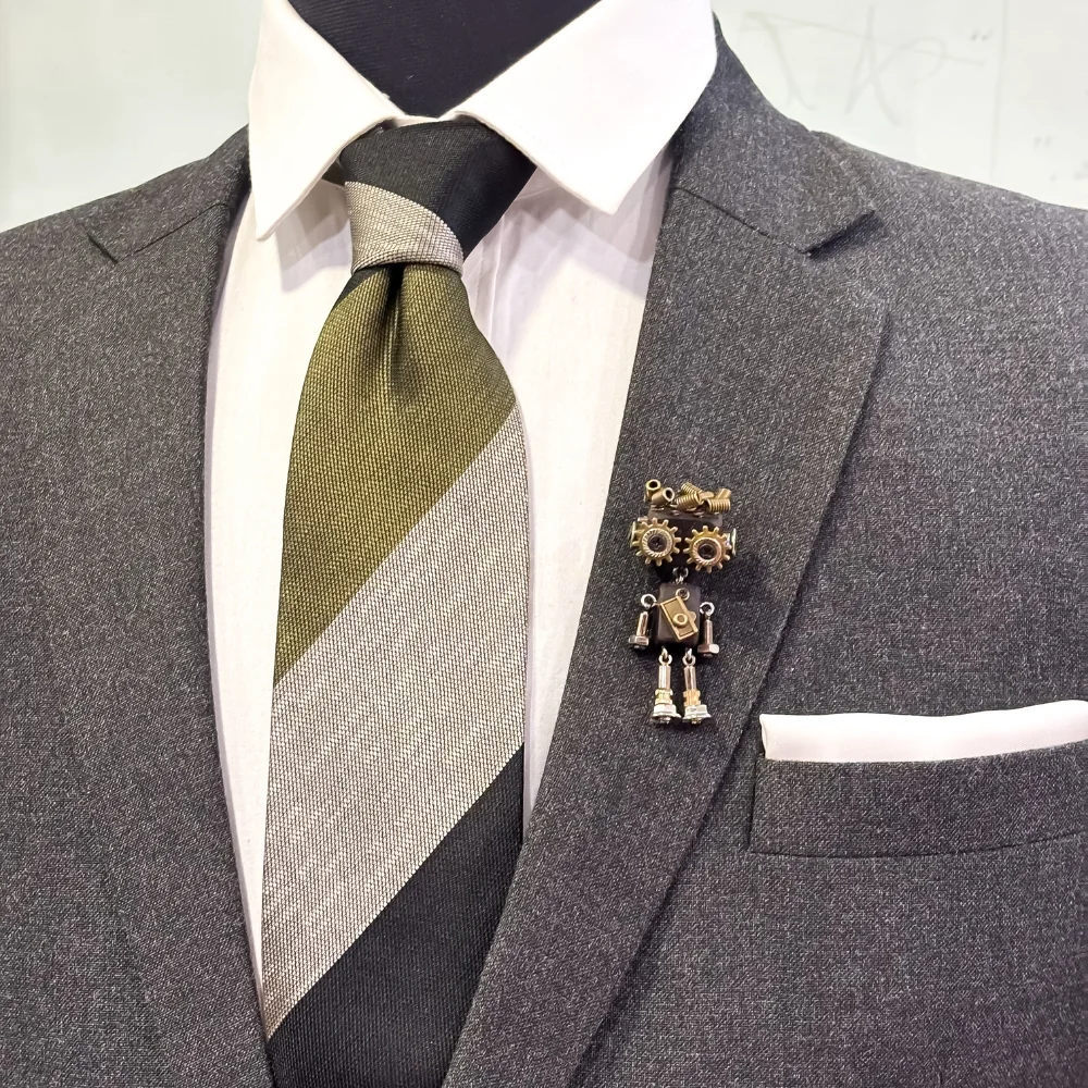 Black Lapel Pin for Men