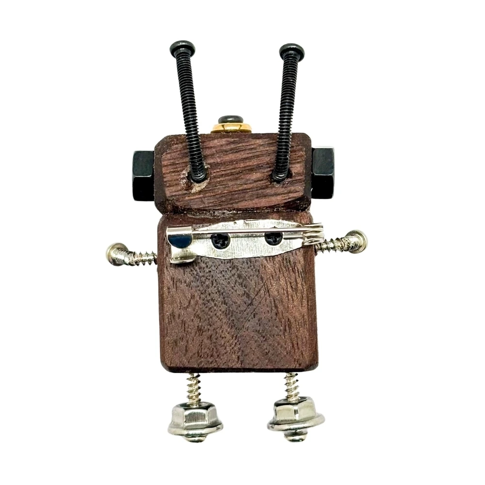 Brown Lapel Pin for Men