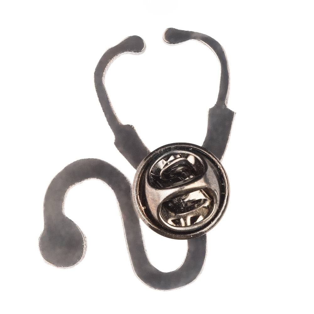 Doctor Stethoscope Lapel Pin Brooch Pack of 2 - Stylish Professional Accessories for Men and | Suits, Blazers and Jackets for Men