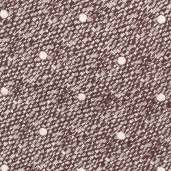 Brown with White Polka Dot Silk Necktie for Men