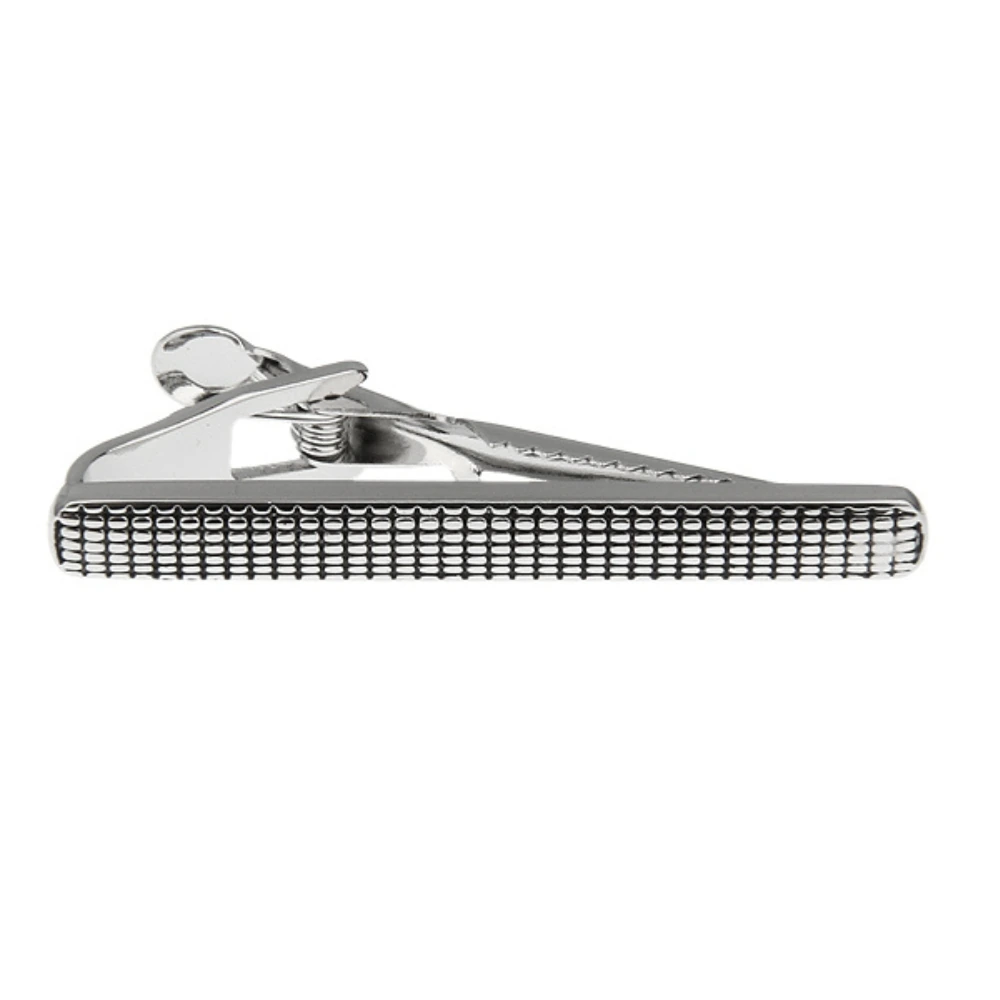 Woodlurk Silver Tie Bar for Men
