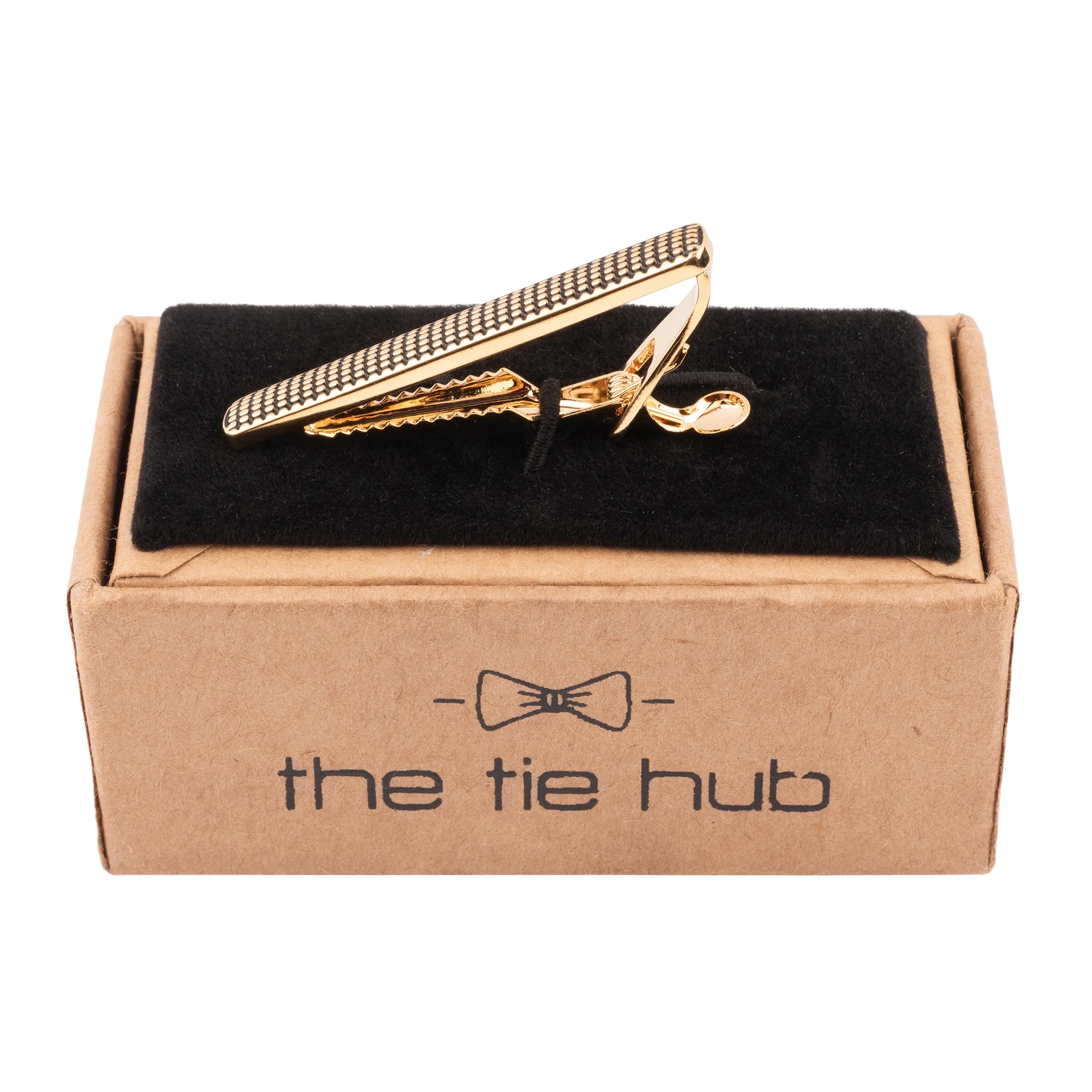 Woodlurk Gold Tie Bar for Men