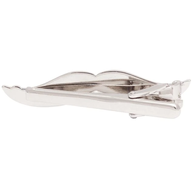 Moustache Silver Tie Bar for Men