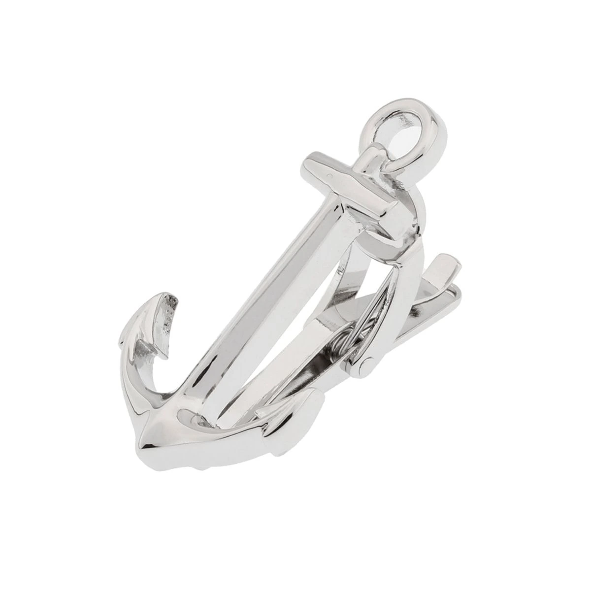 Anchor Silver Tie Bar for Men