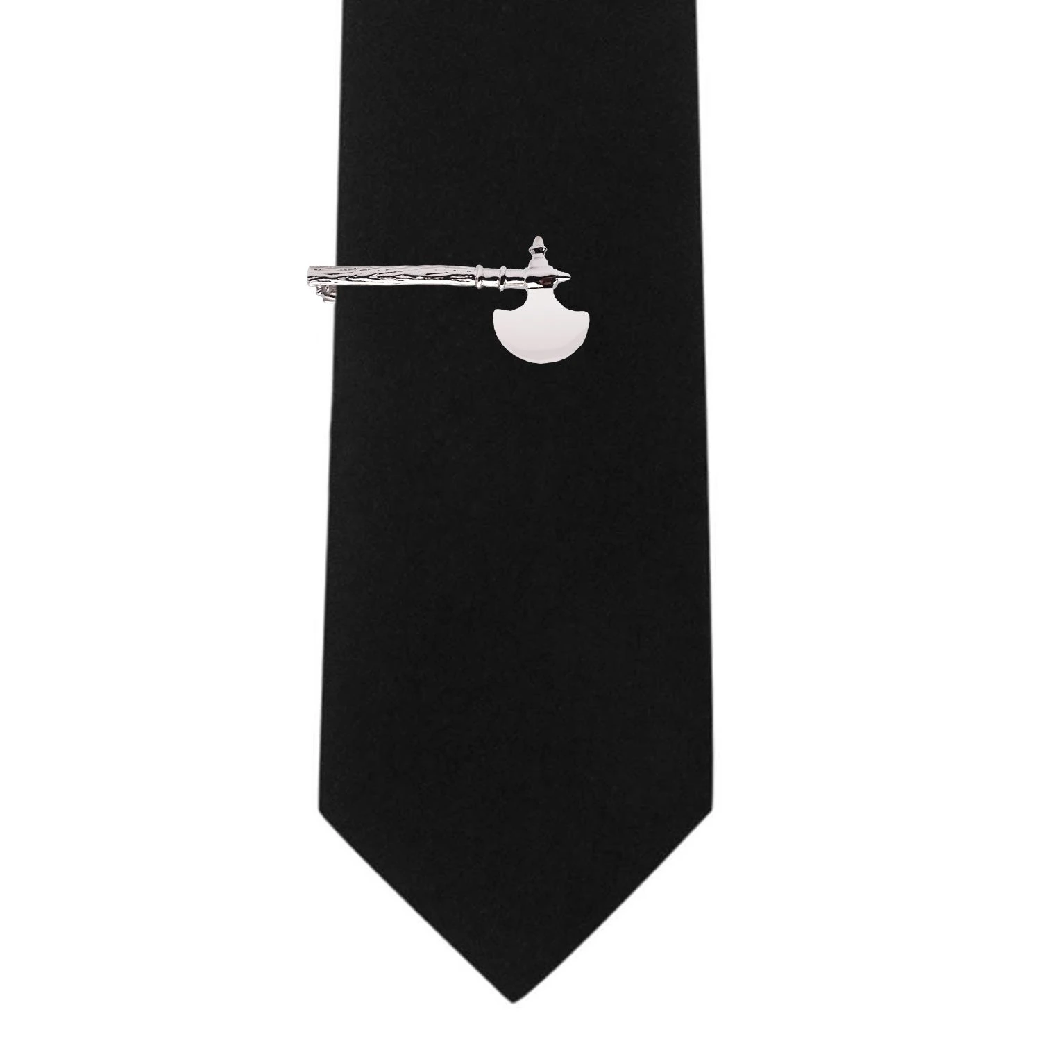 Axe Silver Tie Bar for Men