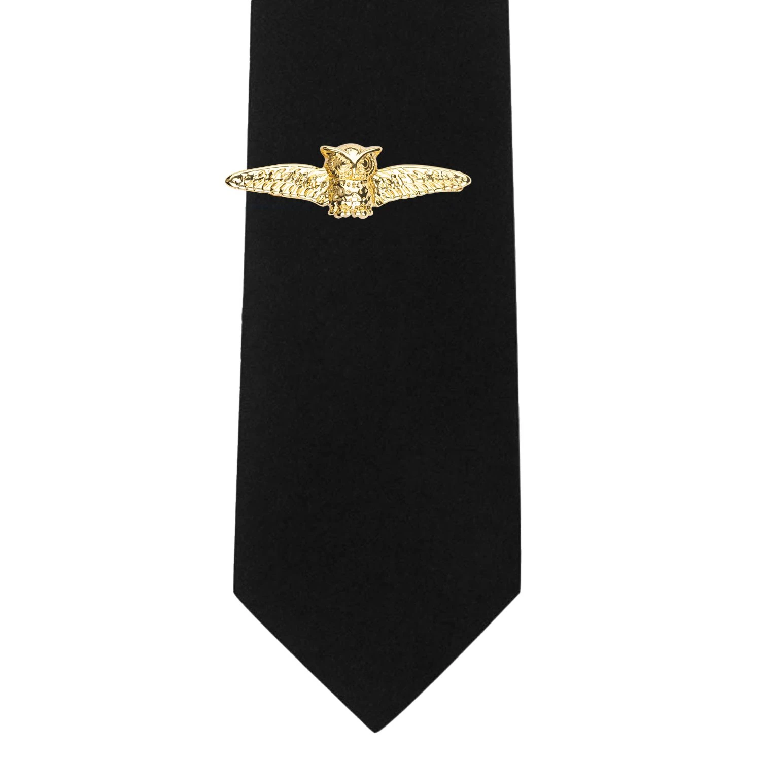 Owl Gold Tie Bar for Men