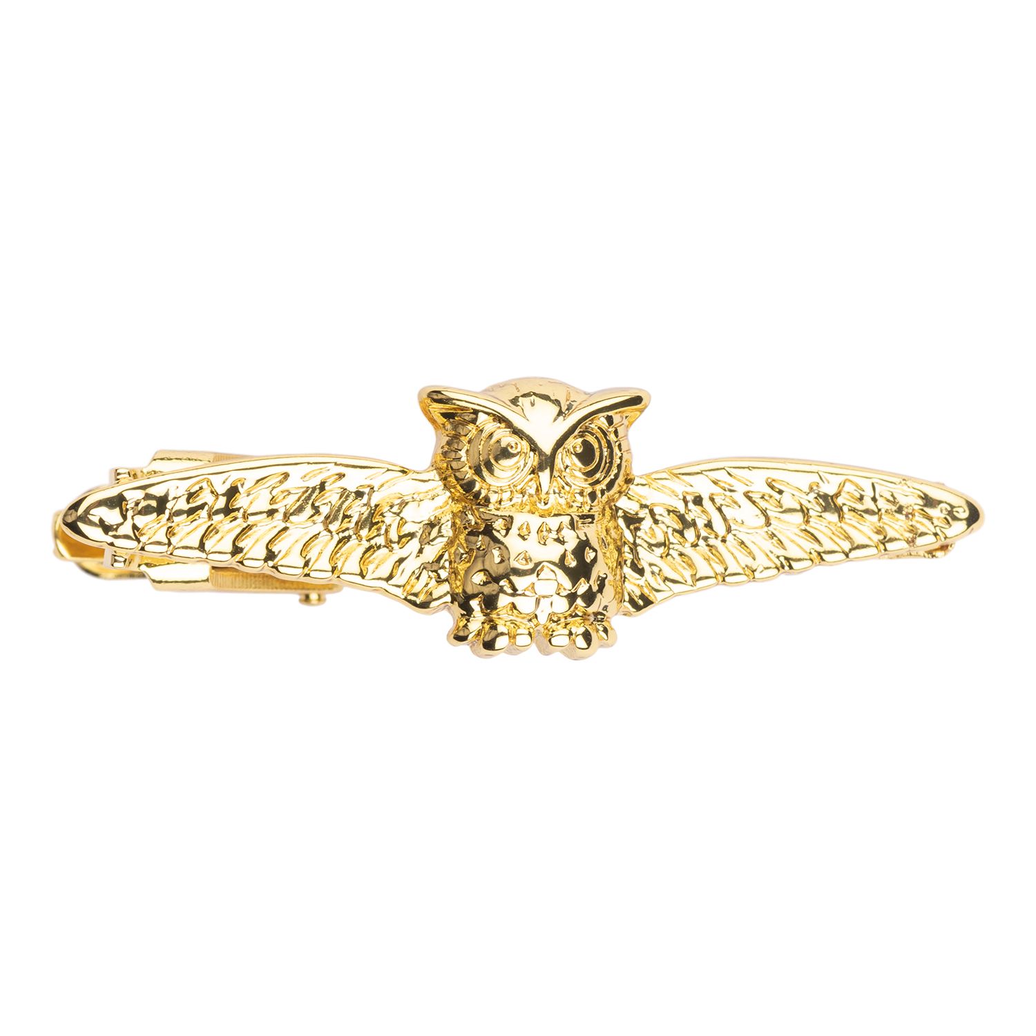 Owl Gold Tie Bar for Men