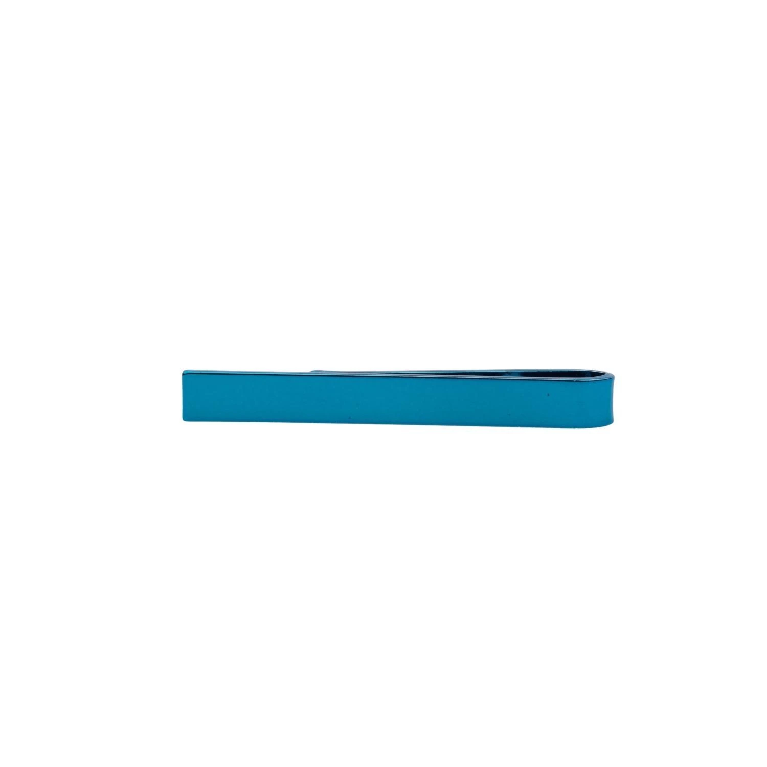 Teal Blue Tie Bar for Men