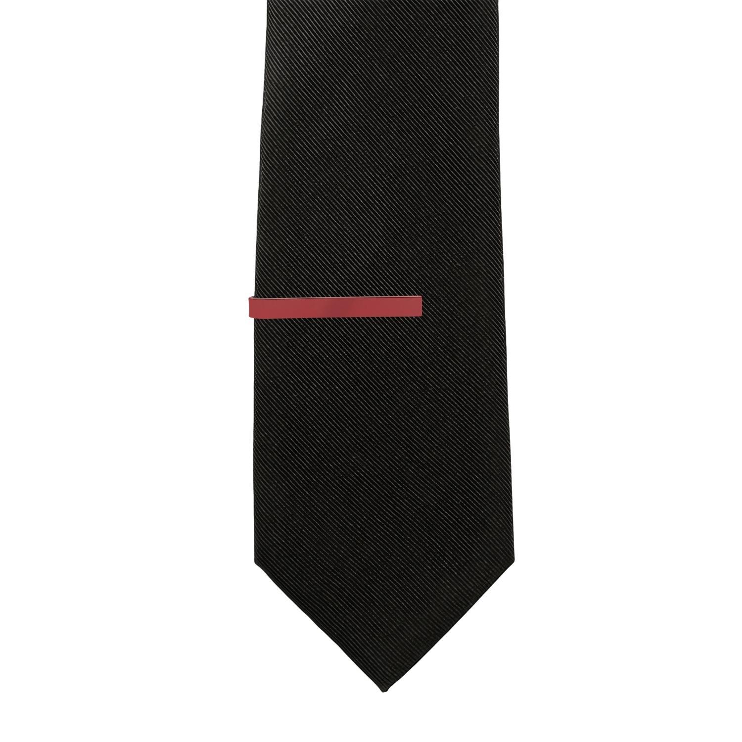 Red Tie Bar for Men