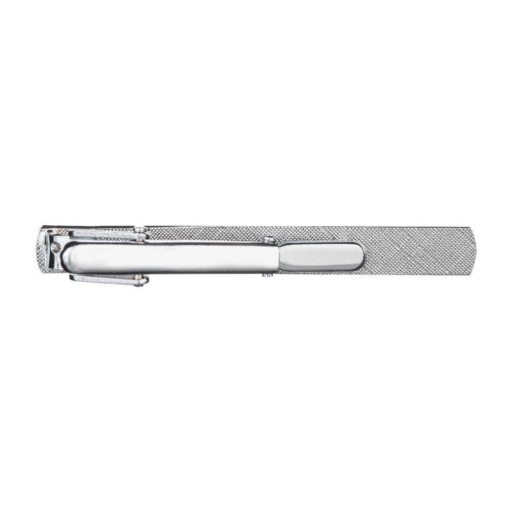 Elegant Style Silver Tie Bar for Men