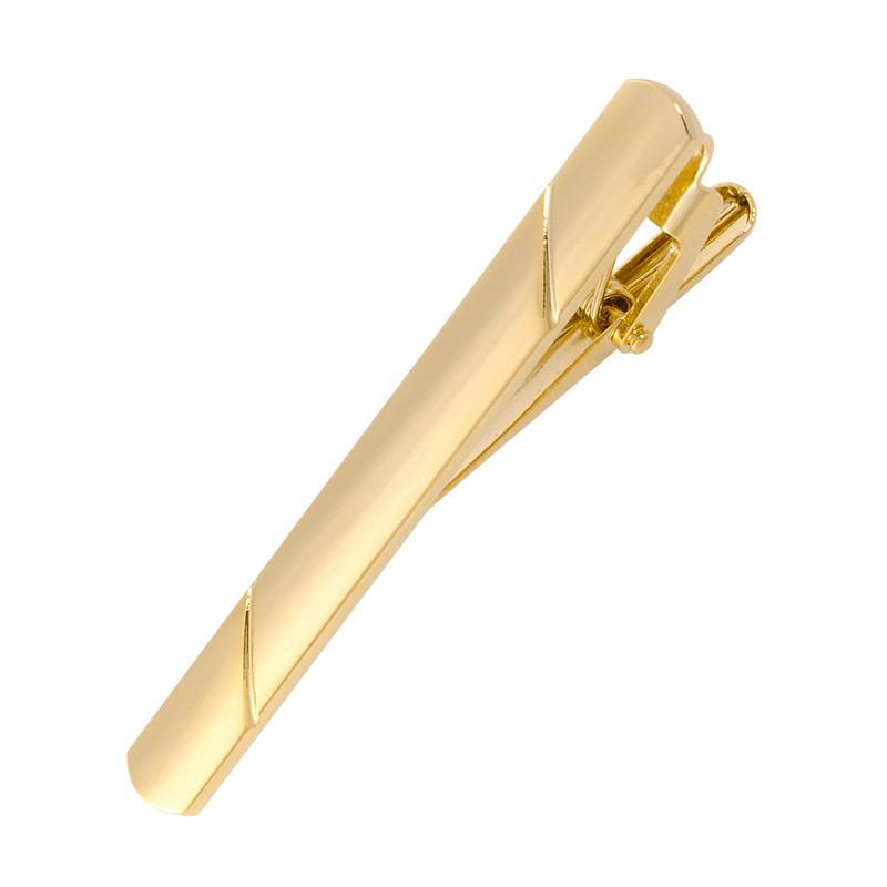 Elegant Style Gold Tie Bar for Men